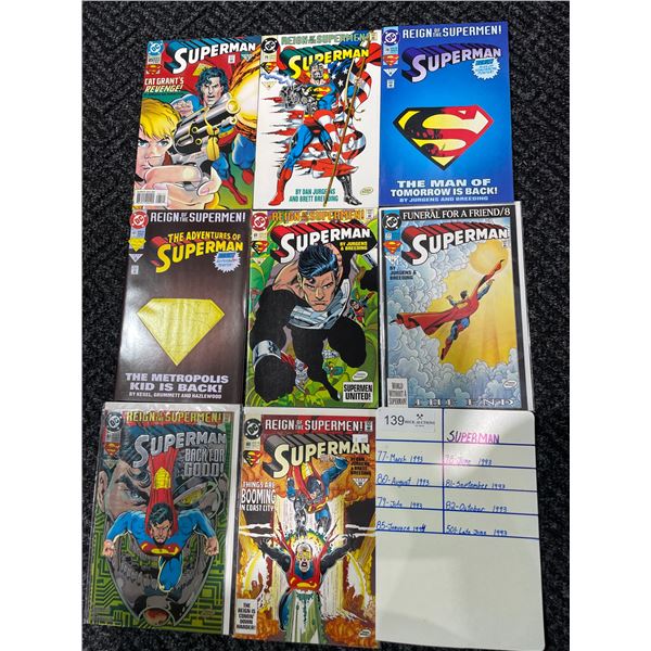 SUPERMAN Comic Collection