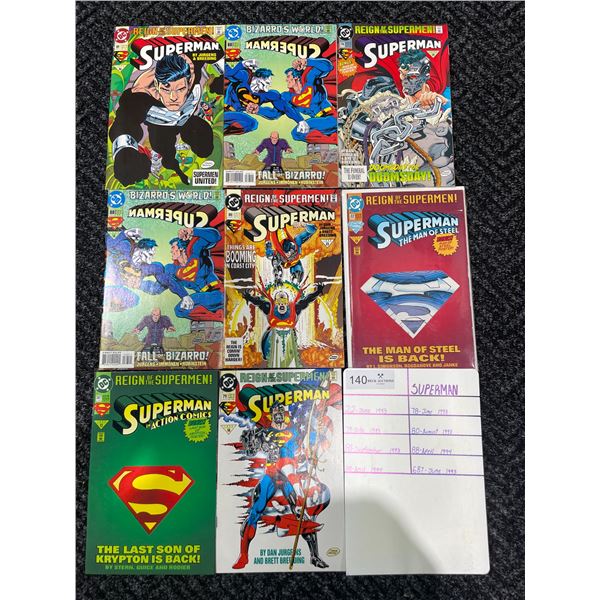 SUPERMAN Comic Collection