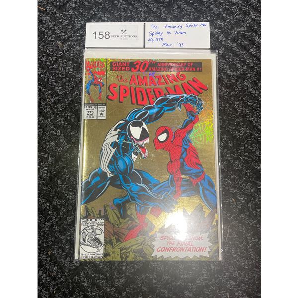 THE AMAZING SPIDER-MAN SPIDEY VS. VENOM NO.375 Comic