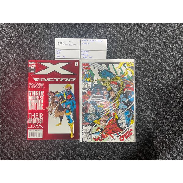 X-MEN AND X-FACTOR Comics