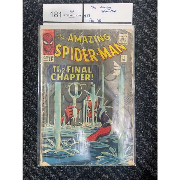THE AMAZING SPIDER-MAN NO.33 Comic