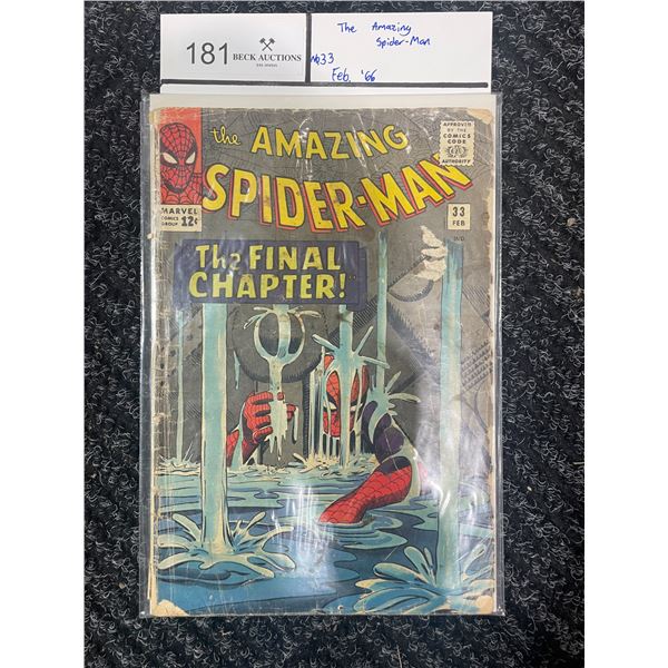 THE AMAZING SPIDER-MAN NO.33 Comic