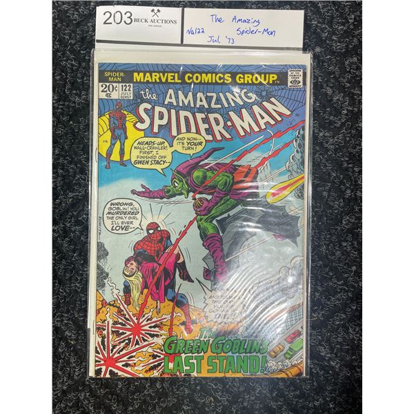 THE AMAZING SPIDER-MAN NO.122 Comic