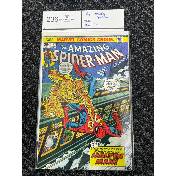 THE AMAZING SPIDER-MAN NO.133 Comic