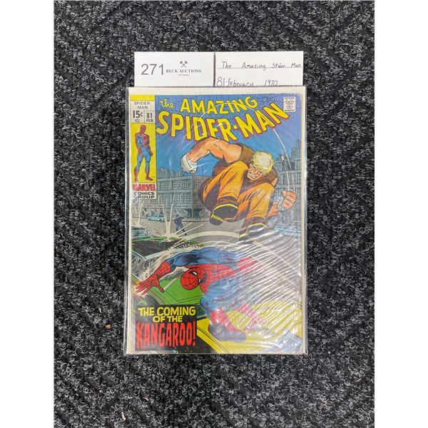 THE AMAZING SPIDER-MAN NO.81 Comic