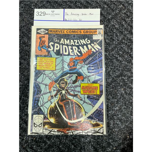 THE AMAZING SPIDER-MAN NO.210 Comic