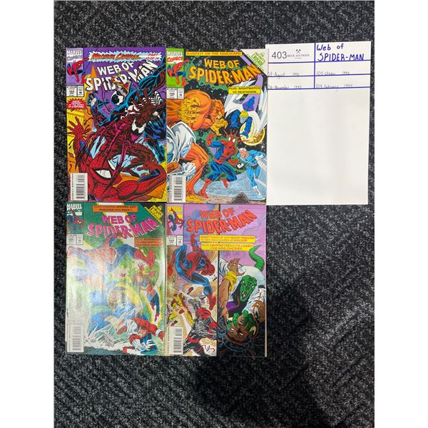 WEB OF SPIDER-MAN Comic Collection