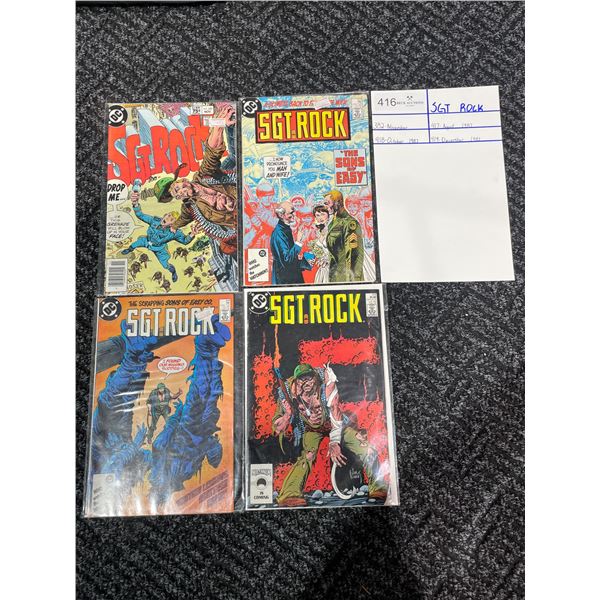 SGT. ROCK Comic Collection Beck Auctions Inc.