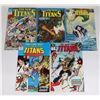 Image 1 : LOT OF DC THE NEW TEEN TITANS COMIC BOOKS