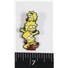 Image 1 : NEW SIMPSONS KIDS LAPEL PIN. BART LISA AND MAGGIE