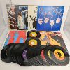 Image 1 : Lot of 6 Manhattan Transfer Vinyl Albums and 27 - 45's Records
