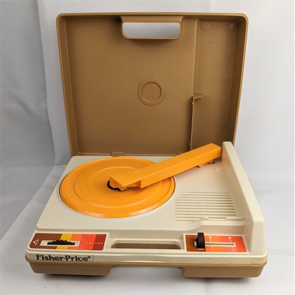 Vintage 1983 Fisher-Price Record Player