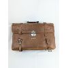 Image 2 : Vintage Leather Briefcase, Apollo Exerciser & Box of 5 Allway Safety Knives