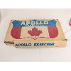 Image 7 : Vintage Leather Briefcase, Apollo Exerciser & Box of 5 Allway Safety Knives