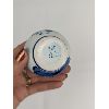 Image 8 : Set of 2 Delft Blue Porcelain Items & Hand Blown Glass Dolphin Paperweight