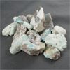 Image 2 : Lot of Raw Amazonite Mixed With Smoky Quartz & Lepidolite Inclusions 