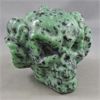 Image 1 : Ruby Zoiste Gemstone Crystal Skull