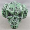 Image 2 : Ruby Zoiste Gemstone Crystal Skull