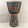 Image 1 : Djembe Drum With Carved Dragon Base