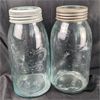 Image 2 : Lot of 4 Vintage Glass Jars