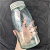 Image 3 : Lot of 4 Vintage Glass Jars