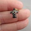 Image 2 : RARE!  Black Coral Turtle Pendant - With Authenticity Paperwork