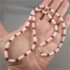 Image 3 : Authentic Ruby & Freshwater Pearl Necklace and Bracelet Set
