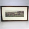 Image 1 : Vintage Douglas Stock From Scent To View Fox Hunt Landscape Print