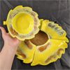Image 3 : Vintage Yellow Rotating California Ceramic Snack Tray 
