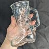 Image 2 : Set of 4 Vintage Cowboy Boot Glass Beer Steins