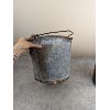 Image 3 : Galvanized Pail & 4 Vintage Bottles