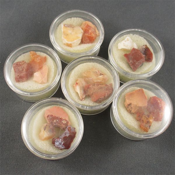 Lot of Raw Mexican Fire Opal