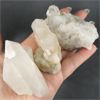 Image 1 : Set of 3 Raw Clear Quartz Clusters
