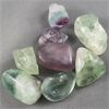 Image 1 : Lot of Raw & Polished Rainbow Fluorite Crystals - Mexico