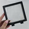 Image 2 : Set of 10 Black Square Stretch Frames 4.25" x 4.25" 