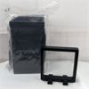 Image 5 : Set of 10 Black Square Stretch Frames 4.25" x 4.25" 