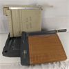 Image 5 : Lot of 3 Used Paper Cutters 