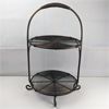 Image 1 : Vintage Double Tier Metal Stand
