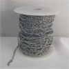 Image 2 : Lot of Bulk Silver Tone Chain
