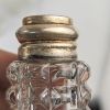 Image 3 : Lot of 4 Sets of Sterling Silver Top Crystal Salt & Pepper Shakers
