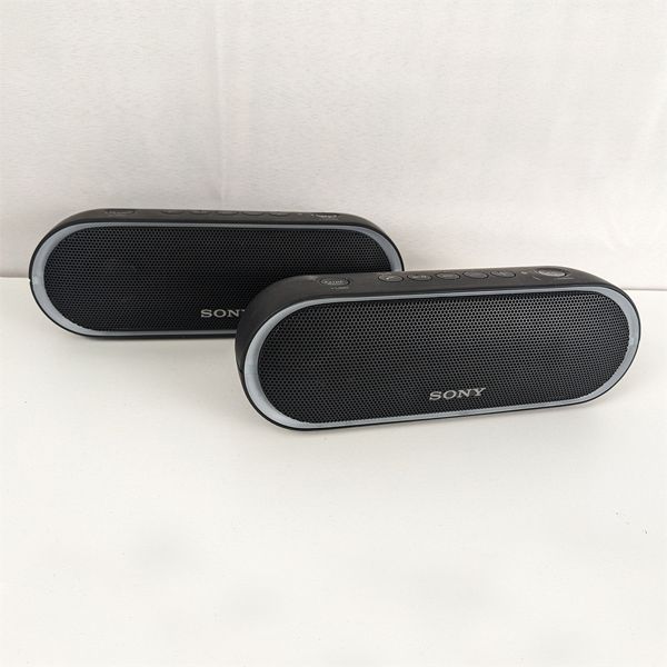 Lot of 2 Working Sony Wireless Bluetooth Speakers