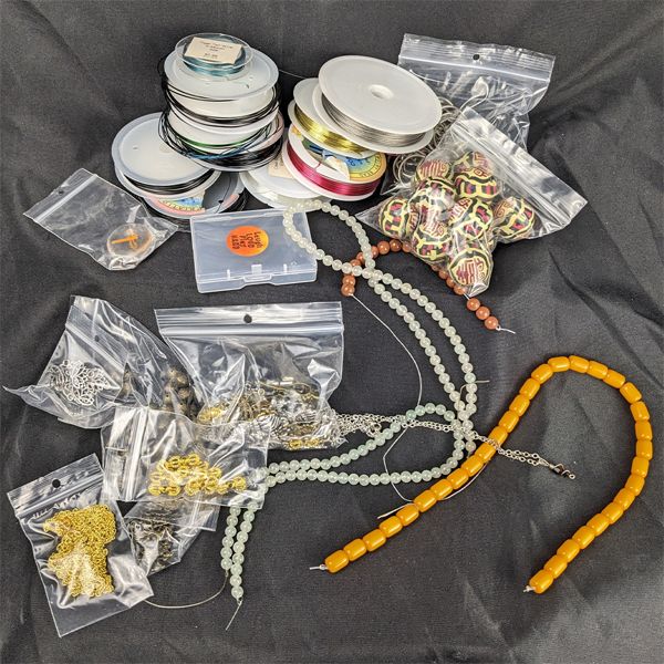 Lot of Mixed Jewelry Supplies