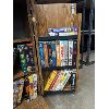 Image 2 : HUGE Lot of Vintage VHS Tapes & Cabinet