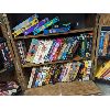 Image 3 : HUGE Lot of Vintage VHS Tapes & Cabinet