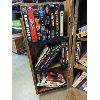 Image 4 : HUGE Lot of Vintage VHS Tapes & Cabinet