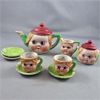 Image 1 : Anthropomorphic Bisque Miniature Doll Tea Set Circa 1920's?