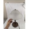 Image 2 : Table Lamp with Glass Shade 20" Tall