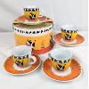 Image 1 : Super Cute Set of Cows Espresso Cups - Set of 4