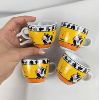 Image 2 : Super Cute Set of Cows Espresso Cups - Set of 4