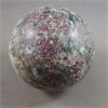 Image 1 : Ruby & Blue Apatite Crystal Sphere 1.75" with stand